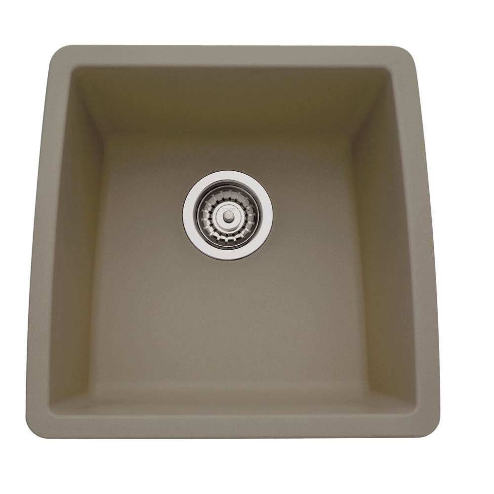 Blanco Performa Bar Bowl - Truffle - cabinetknobsonline