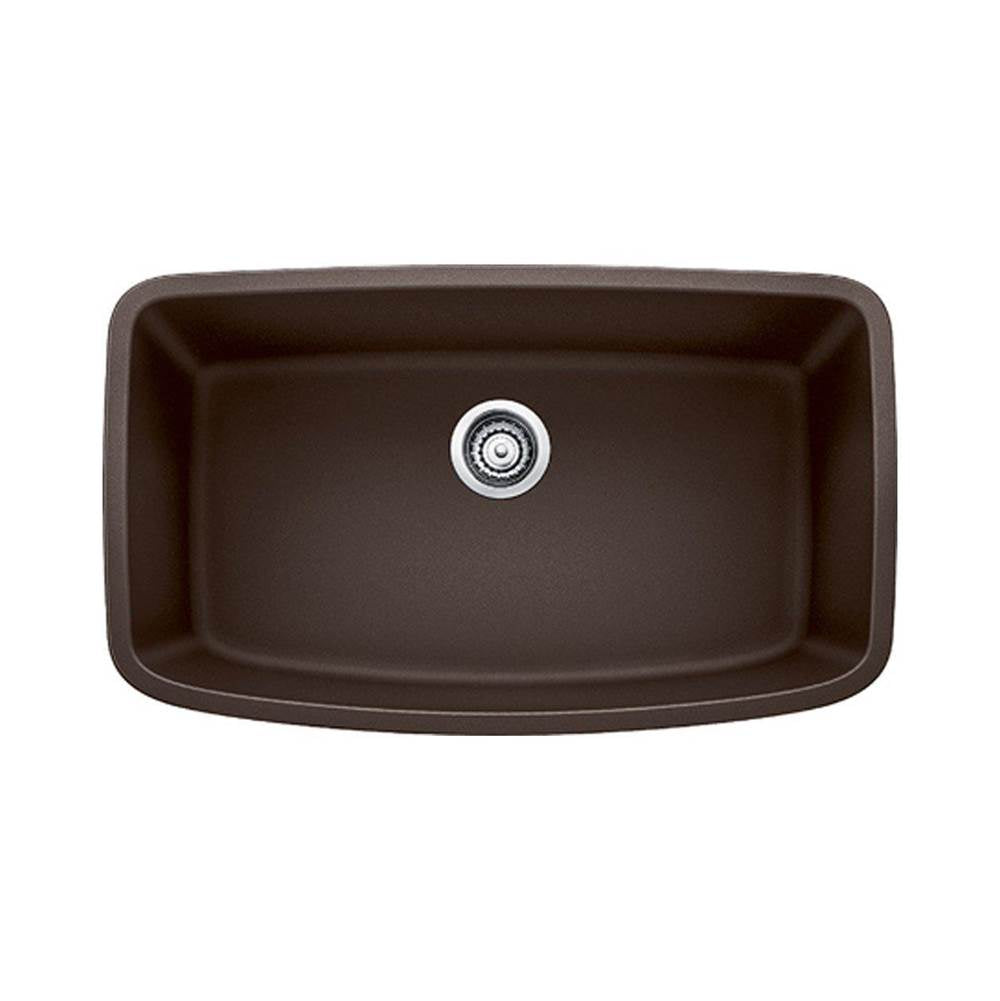 Blanco Valea Super Single Bowl - Cafe Brown - cabinetknobsonline