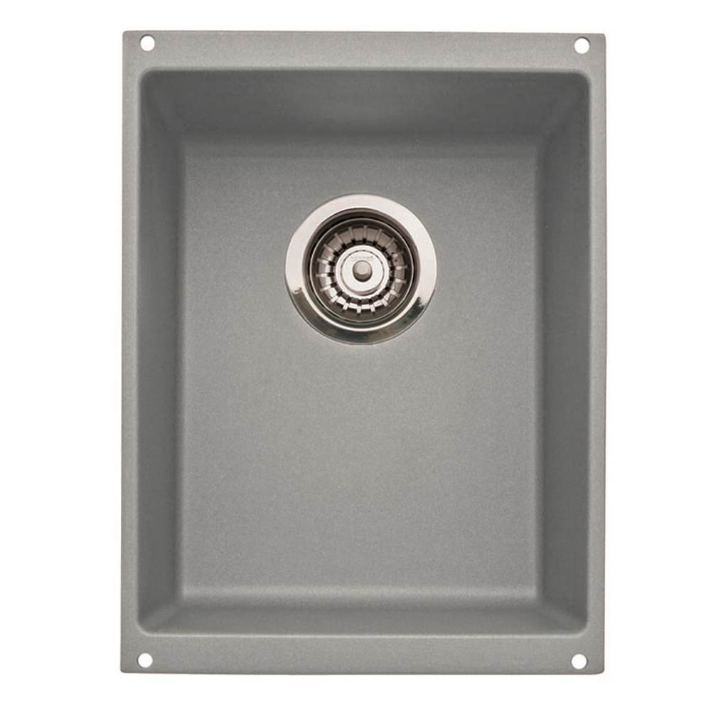 Blanco Precis Medium Single Bowl - Metallic Gray - cabinetknobsonline