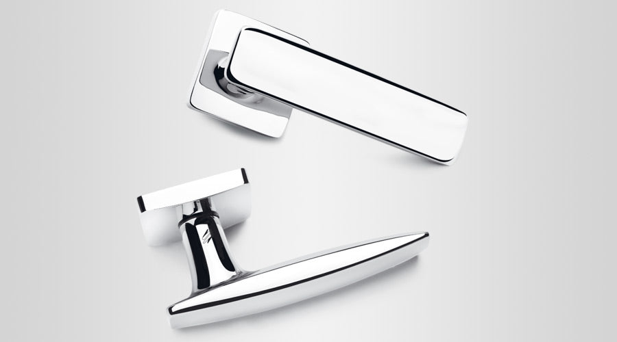 Colombo Design Door Lever Bold Handle-PT 11NA-Privacy - cabinetknobsonline