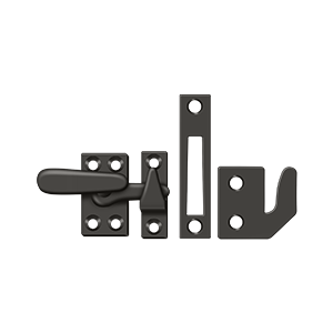 Deltana Architectural Hardware Window Hardware Window Lock, Casement Fastener, Small each - cabinetknobsonline