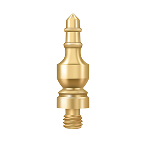 Deltana Architectural Hardware Specialty Solid Brass Hinges & Finials Urn Tip each - cabinetknobsonline