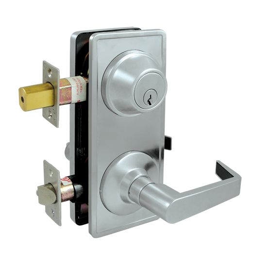 Deltana Architectural Hardware Commercial Locks: Pro Series Intercon. Lock GR2, Passage w- Claredon Lever each - cabinetknobsonline