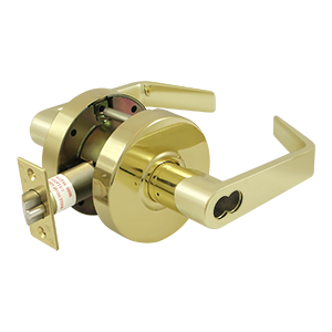 Deltana Architectural Hardware Commercial Locks: Pro Series Comm. Entry IC Core GR2, Clarendon Less CYL each - cabinetknobsonline