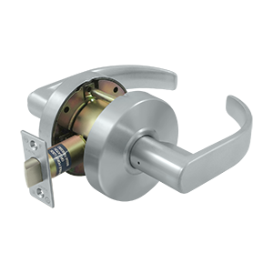 Deltana Architectural Hardware Commercial Locks: Pro Series Comm. Passage Standard GR2, Curved w- Cyl each - cabinetknobsonline