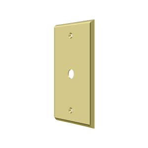 Deltana Architectural Hardware Home Accessories Switch Plate, Cable Cover Plate each - cabinetknobsonline