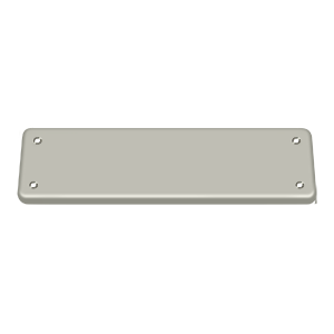 Deltana Architectural Hardware Spring Hinges Cover Plate S.B. for DASH95 each - cabinetknobsonline