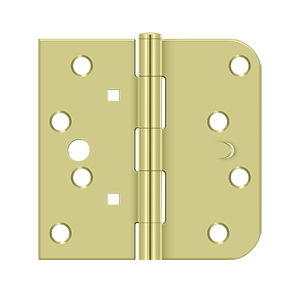 Deltana Architectural Hardware Steel & Stainless Steel Hinges 4"x 4"x 5-8"x SQ Hinge pair - cabinetknobsonline