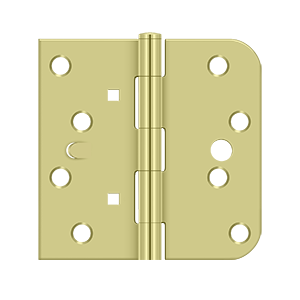 Deltana Architectural Hardware Steel & Stainless Steel Hinges 4"x 4"x 5-8"x SQ Hinge pair - cabinetknobsonline