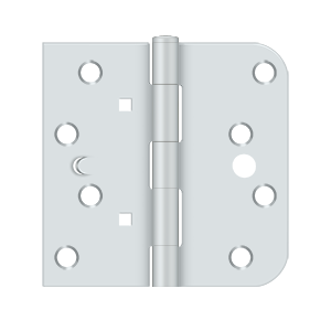 Deltana Architectural Hardware Steel & Stainless Steel Hinges 4"x 4"x 5-8"x SQ Hinge pair - cabinetknobsonline