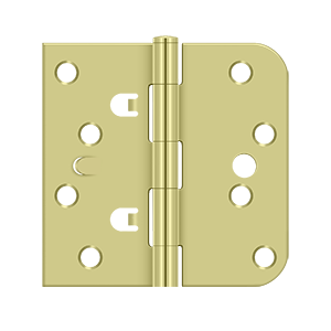 Deltana Architectural Hardware Steel & Stainless Steel Hinges 4"x 4"x 5-8"x SQ Hinge pair - cabinetknobsonline