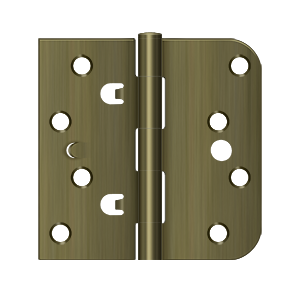 Deltana Architectural Hardware Steel & Stainless Steel Hinges 4"x 4"x 5-8"x SQ Hinge pair - cabinetknobsonline