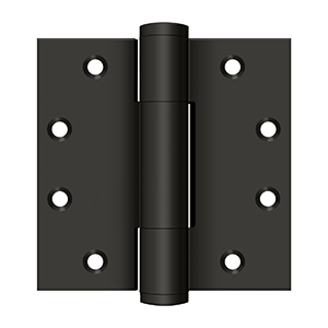 Deltana Architectural Hardware Specialty Solid Brass Hinges & Finials 4 1-2"x 4 1-2"  5.1mm Hinge pair - cabinetknobsonline