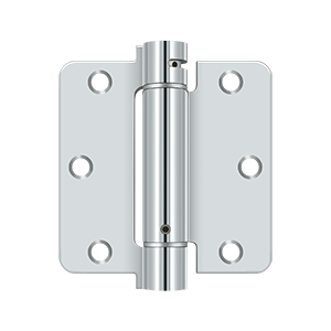 Deltana Architectural Hardware Spring Hinges 3 1-2"x 3 1-2"x 1-4" Spring Hinge each - cabinetknobsonline