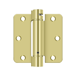 Deltana Architectural Hardware Spring Hinges 3 1-2"x 3 1-2"x 1-4" Spring Hinge each - cabinetknobsonline