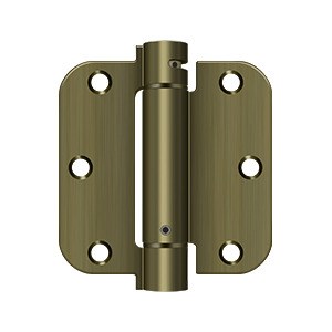 Deltana Architectural Hardware Spring Hinges 3 1-2"x 3 1-2"x 5-8" Spring Hinge each - cabinetknobsonline