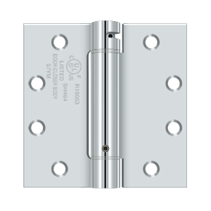 Deltana Architectural Hardware Spring Hinges 4 1-2"x 4 1-2" Spring Hinge each - cabinetknobsonline