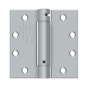 Deltana Architectural Hardware Spring Hinges 4 1-2"x 4 1-2" Spring Hinge each - cabinetknobsonline