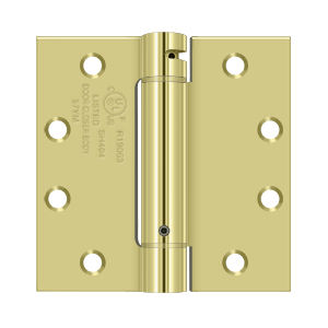 Deltana Architectural Hardware Spring Hinges 4 1-2"x 4 1-2" Spring Hinge each - cabinetknobsonline