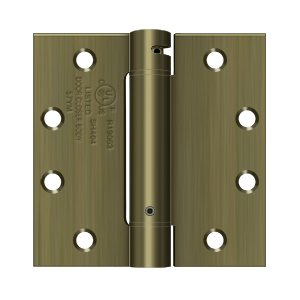 Deltana Architectural Hardware Spring Hinges 4 1-2"x 4 1-2" Spring Hinge each - cabinetknobsonline