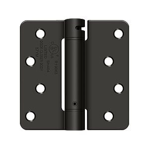 Deltana Architectural Hardware Spring Hinges 4"x 4"x 1-4" Spring Hinge each - cabinetknobsonline