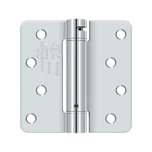 Deltana Architectural Hardware Spring Hinges 4"x 4"x 1-4" Spring Hinge each - cabinetknobsonline