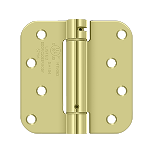 Deltana Architectural Hardware Spring Hinges 4"x 4"x 5-8" Spring Hinge each - cabinetknobsonline