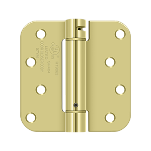 Deltana Architectural Hardware Spring Hinges 4"x 4"x 5-8" Spring Hinge each - cabinetknobsonline