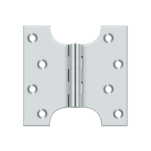 Deltana Architectural Hardware Specialty Solid Brass Hinges & Finials 4" x 4" Hinge pair - cabinetknobsonline