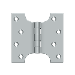 Deltana Architectural Hardware Specialty Solid Brass Hinges & Finials 4" x 4" Hinge pair - cabinetknobsonline