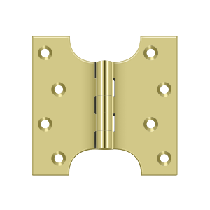 Deltana Architectural Hardware Specialty Solid Brass Hinges & Finials 4" x 4" Hinge pair - cabinetknobsonline