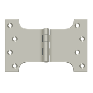 Deltana Architectural Hardware Specialty Solid Brass Hinges & Finials 4" x 6" Hinge pair - cabinetknobsonline