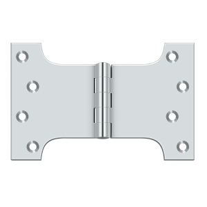 Deltana Architectural Hardware Specialty Solid Brass Hinges & Finials 4" x 6" Hinge pair - cabinetknobsonline