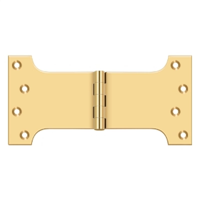 Deltana Architectural Hardware Specialty Solid Brass Hinges & Finials 4" x 8" Hinge pair - cabinetknobsonline