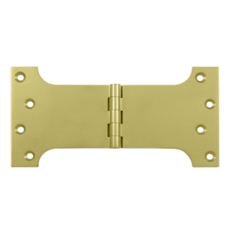 Deltana Architectural Hardware Specialty Solid Brass Hinges & Finials 4" x 8" Hinge pair - cabinetknobsonline