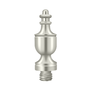 Deltana Architectural Hardware Solid Brass Hinges & Finials Urn Tip each - cabinetknobsonline