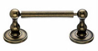 Top Knobs Bathroom Hardware Edwardian Bath Tissue Holder-German Bronze -Plain Back Plate - cabinetknobsonline