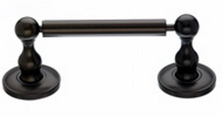 Top Knobs Bathroom Hardware Edwardian Bath Tissue Holder-Oil Rubbed Bronze -Plain Back Plate - cabinetknobsonline