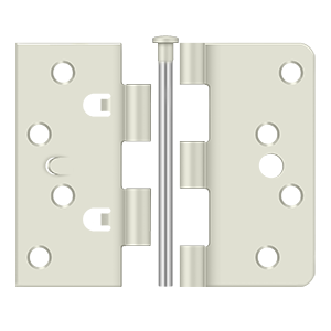 Deltana Architectural Hardware Steel & Stainless Steel Hinges 4"x 4"x 1-4"x SQ Hinge pair - cabinetknobsonline