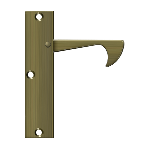 Deltana Architectural Hardware Knobs & Pulls Edge Pulls-Thin each - cabinetknobsonline