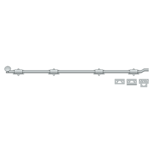 Deltana Architectural Hardware Bolts 42" Surface Bolt w- Off-set, HD each - cabinetknobsonline