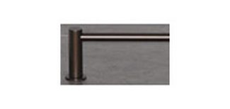 Top Knobs Bathroom Hardware Hopewell 18" Single Towel Rod - Oil Rubbed Bronze - cabinetknobsonline