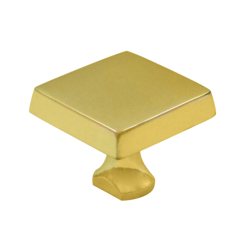 Deltana Architectural Hardware Bolts Solid Brass Square Knob For HD Bolt each - cabinetknobsonline