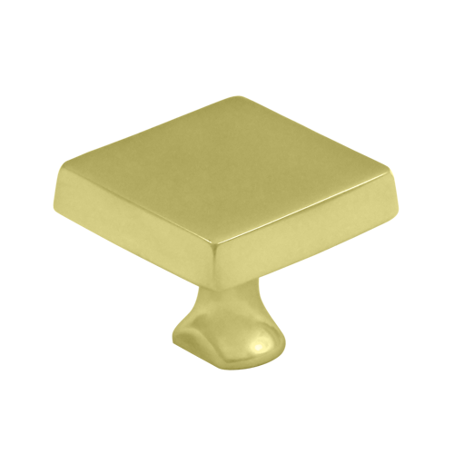 Deltana Architectural Hardware Bolts Solid Brass Square Knob For HD Bolt each - cabinetknobsonline