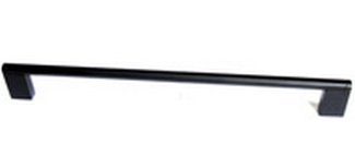 Top Knobs Decorative Hardware Princetonian Collection Bar Pull 11 11-32" (c-c) - Flat Black - cabinetknobsonline