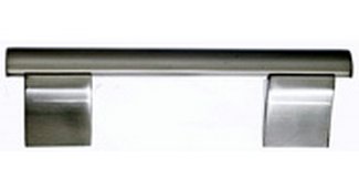 Top Knobs Cabinet Hardware Wellington Bar Pull 3 " (c-c) - Brushed Satin Nickel - cabinetknobsonline