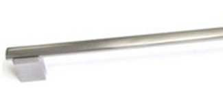 Top Knobs Cabinet Hardware Wellington Bar Pull 15" (c-c) - Brushed Satin Nickel - cabinetknobsonline