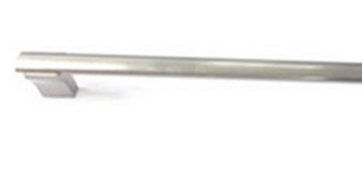 Top Knobs Cabinet Hardware Wellington Bar Pull 3 Post 2 x 15 1-16" (c-c) - Brushed Satin Nickel - cabinetknobsonline