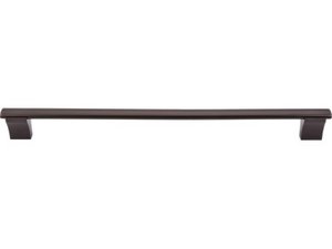 Top Knobs Cabinet Hardware Wellington Bar Pull 3 Posts 2 x 13 3-16" (c-c) - Oil Rubbed Bronze - cabinetknobsonline