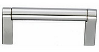 Top Knobs Cabinet Hardware Asbury Collection Pennington Bar Pull 3 " (c-c) - Polished Nickel - cabinetknobsonline